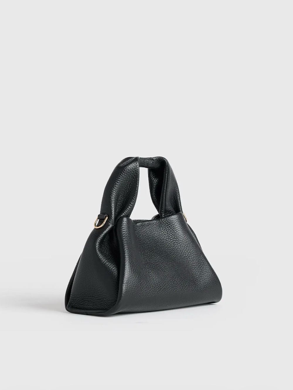 NWT Black Italian Leather Crossbody - Quince Kaia Bag - Picture 3 of 10